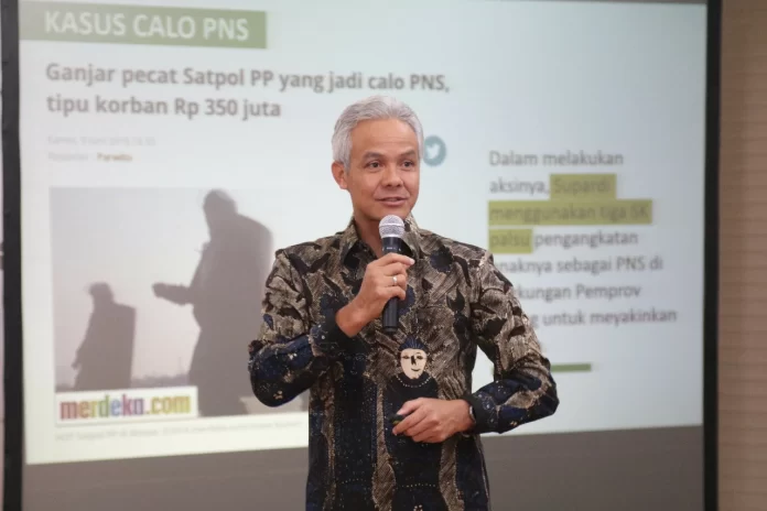 Ganjar Pranowo Kecelakaan