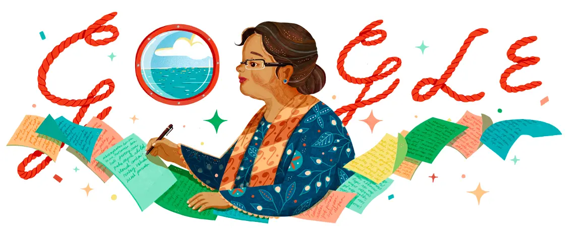 Google Doodle Ulang Tahun NH Dini